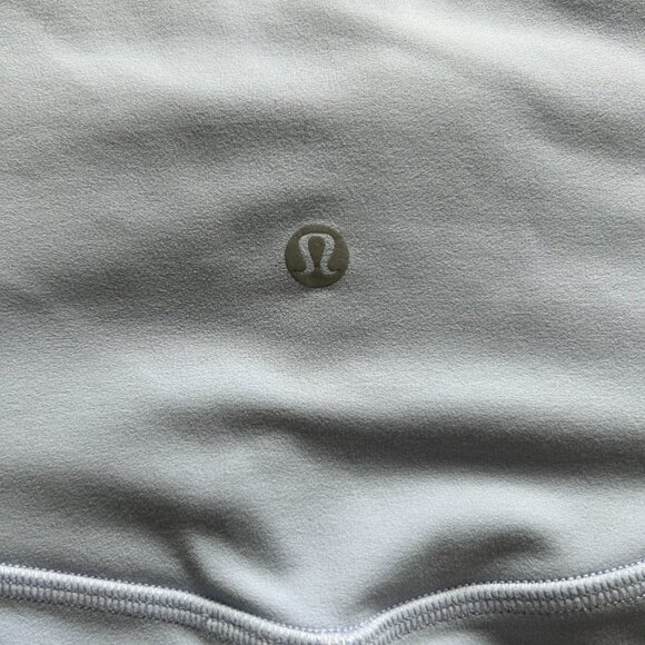 Lululemon Align High Rise Crop 21” Leggings Women's Size 12 Light Blue - Picture 7 of 8